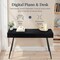 Best Choice Product Modern 88 Key Fully Weighted Desk Style Digital Piano w/ Metal Legs, 3 Sustain Pedal